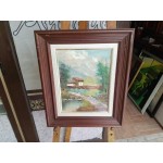 Средна картина масло на платно Испания - 3656 - КА42